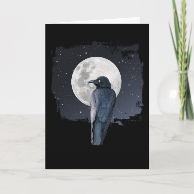 Waldrabe Cold Moon Karte (Vorderseite)