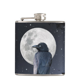 Waldrabe Kalter Mond Flachmann