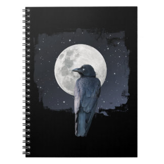 Waldrabe Kalter Mond Notizblock
