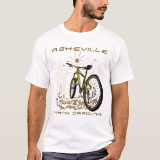 Waldradfahren Asheville Nord T-Shirt