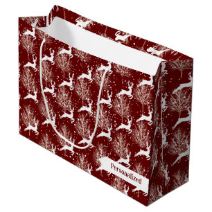 Waldrinder - Rot Große Geschenktüte