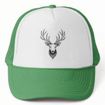 Waldruhe – Cap mit Hirschmotiv