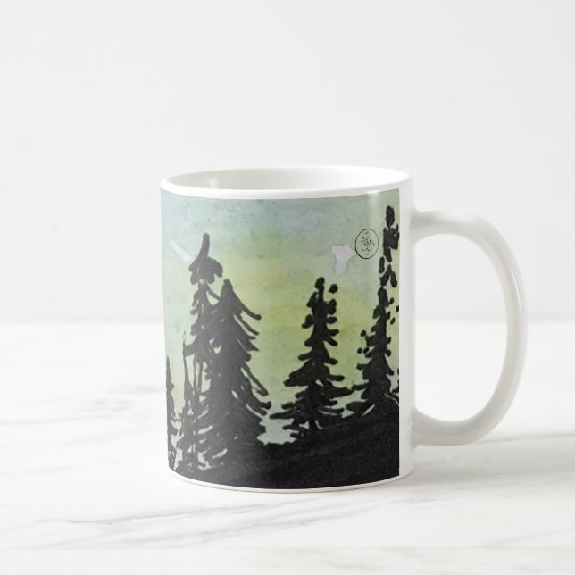 Waldschalen Kaffeetasse (Rechts)
