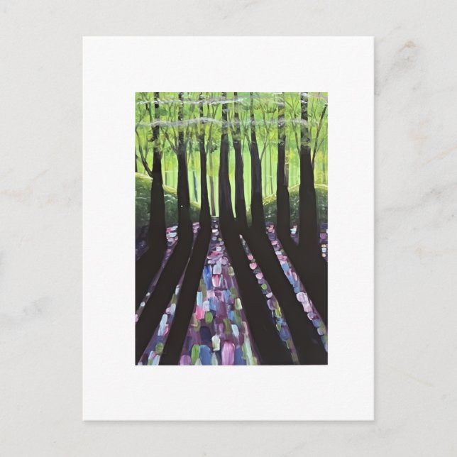 Waldschatten Postkarte (Vorderseite)