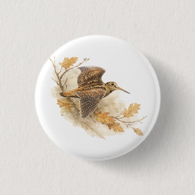 Waldschnepfe  button (Vorderseite)