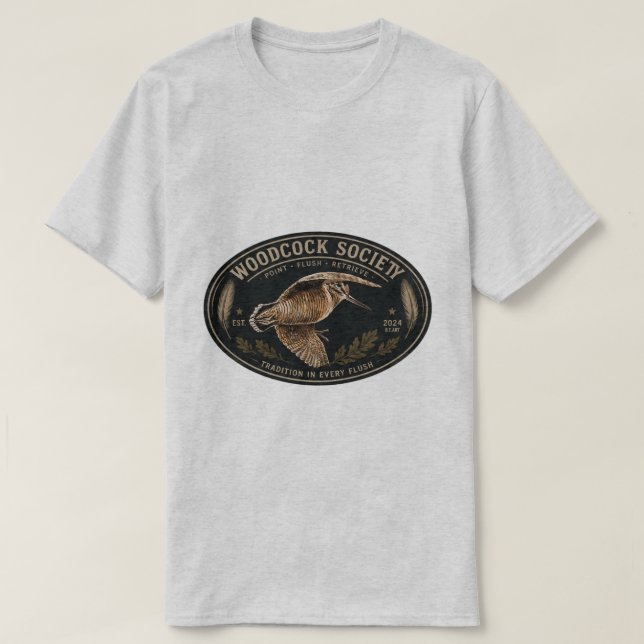 Waldschnepfe  T-Shirt (Design vorne)