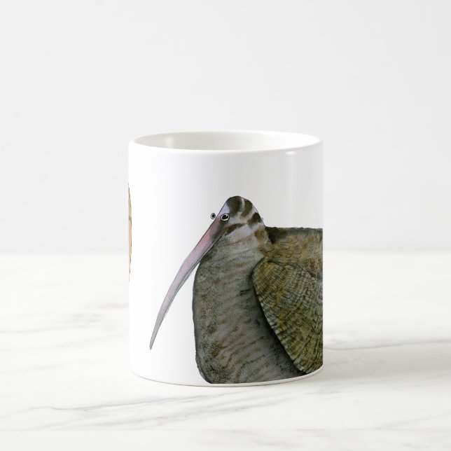 Waldschnepfevogel mit Ei, tony fernandes Kaffeetasse (Mittel)
