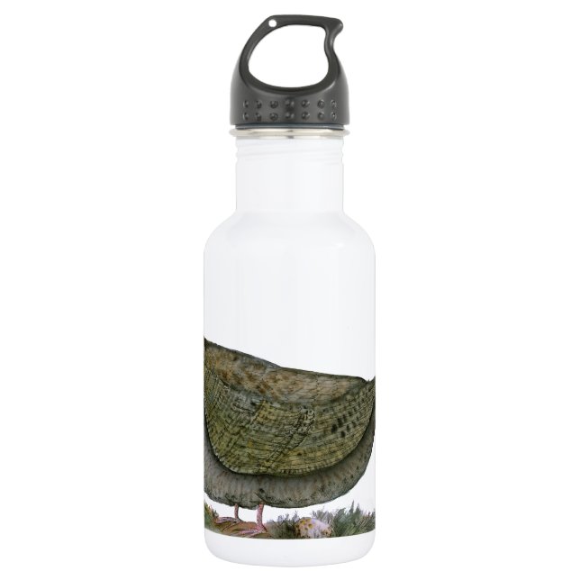 Waldschnepfevogel, tony fernandes edelstahlflasche (Vorderseite)