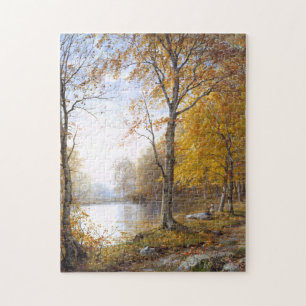 Waldsee in Automn