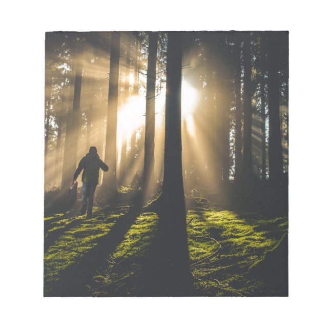 Waldspaziergang Notizblock (Vorderseite)