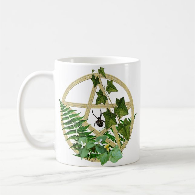 Waldspinne eingeschlossen kaffeetasse (Links)
