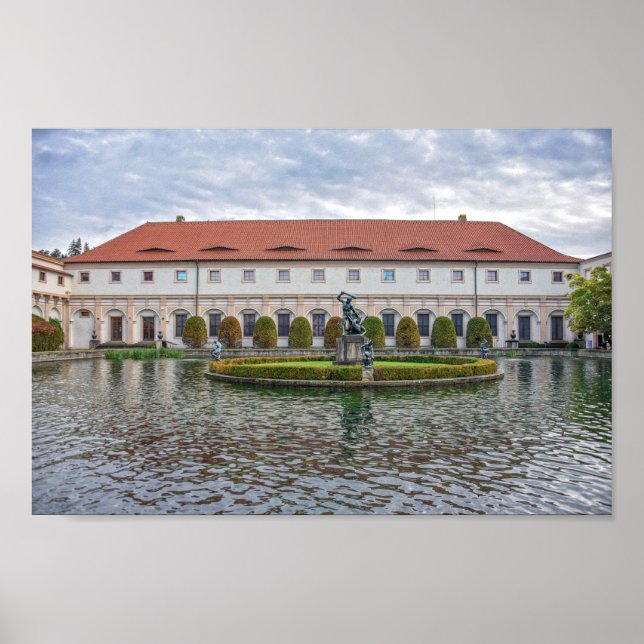 Waldstein Reitschule, Prag Poster (Vorne)
