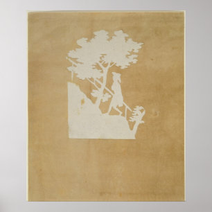 Waldszene Poster