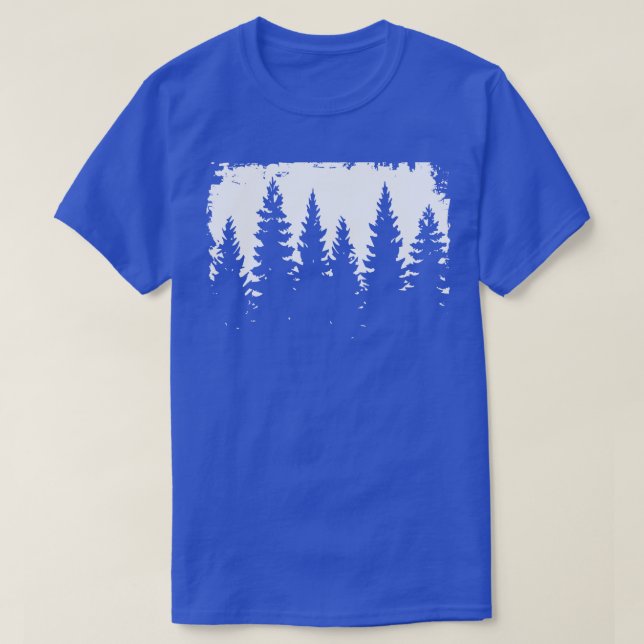 Waldszene T-Shirt (Design vorne)