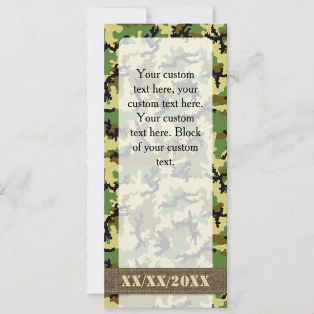 Waldtarnung (Vorderseite)