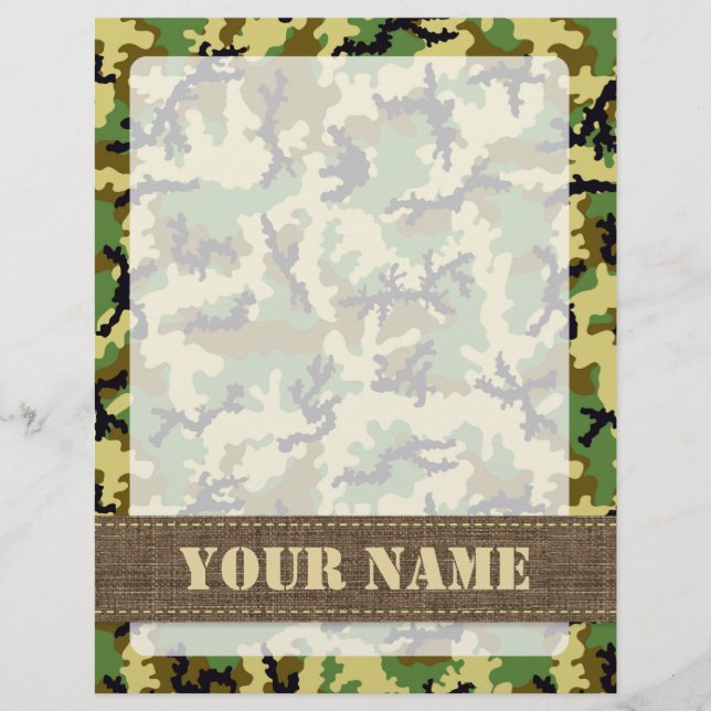 Waldtarnung Flyer (Vorne)