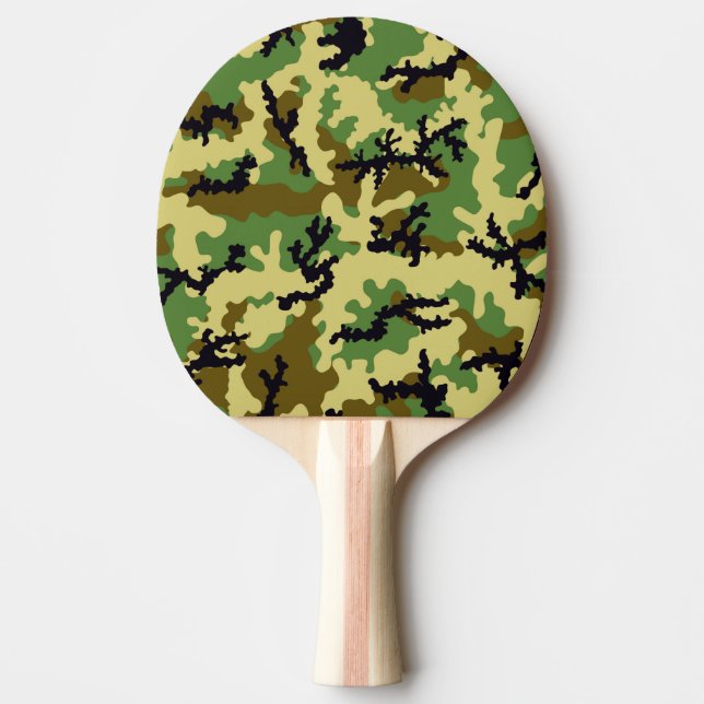 Waldtarnung Tischtennis Schläger (Vorderseite)
