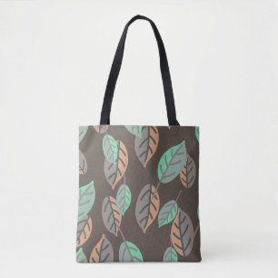 Waldtasche mit Blätter Tasche
