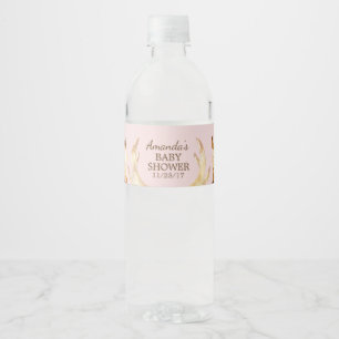 Waldtier-Babyparty-Wasser-Flaschen-Aufkleber