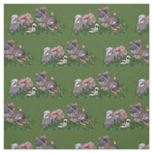 Waldtier-Gewebe Stoff