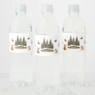 Waldtiere Aquarell Baby Shower