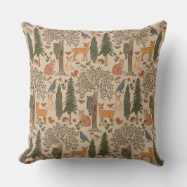 Waldtiere aus Cabincore Kissen