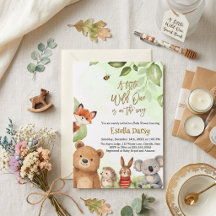 Waldtiere-Baby-Party
