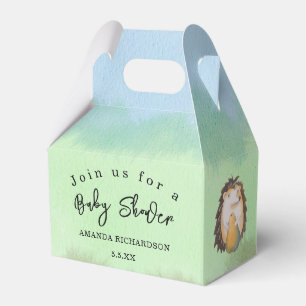 Waldtiere Baby Shower Geschenkschachtel