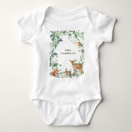 Waldtiere Baby Strampler