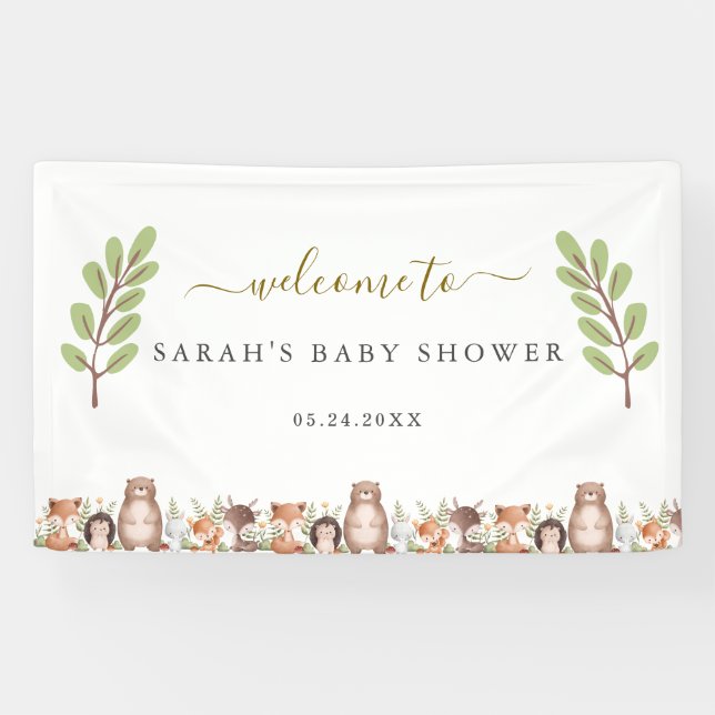 Waldtiere Banner (Horizontal)