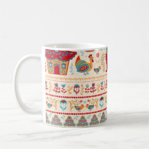 Waldtiere: Beige Hintergrund Kaffeetasse