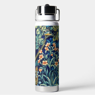 Waldtiere & Blumen, William Morris Trinkflasche
