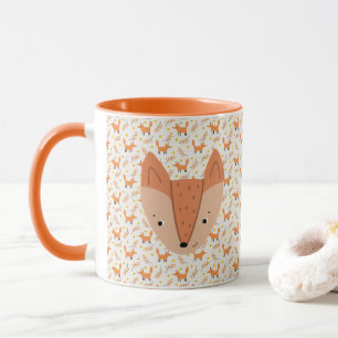 Waldtiere Boho Design Fox Tasse