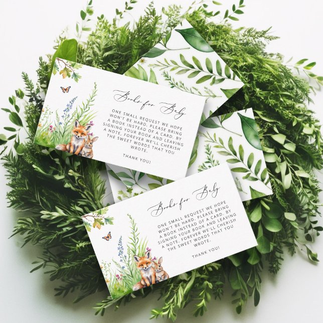 Waldtiere Fox Kaninchenbücher für Kinder Begleitkarte (Von Creator hochgeladen)