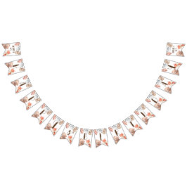 Waldtiere Geburtstag personalisiert Wimpelkette