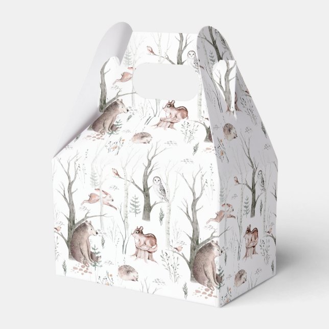 Waldtiere Geschenkschachtel (Vorderseite)