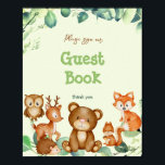 Waldtiere Grüne Eukalyptus Gästebuch<br><div class="desc">In meiner Kollektion oder in anderen modernen Themen zum Thema Babydusche und Geburtstag findest du das passende Angebot in meinem Shop. Wenn Sie nach etwas ungewöhnlichem suchen,  können Sie uns einfach eine Nachricht schicken</div>