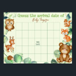 Waldtiere Grüne Eukalyptus Guess Spiel Poster<br><div class="desc">In meiner Kollektion oder in anderen modernen Themen zum Thema Babydusche und Geburtstag findest du das passende Angebot in meinem Shop. Wenn Sie nach etwas ungewöhnlichem suchen,  können Sie uns einfach eine Nachricht schicken</div>