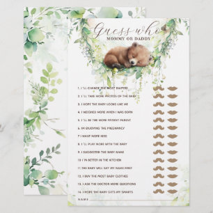 Waldtiere Grünpflanzen Kinderdusche Spiel