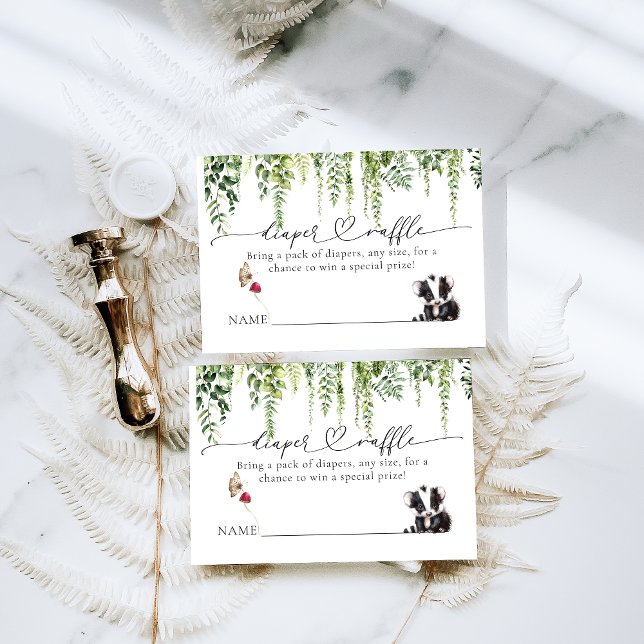 Waldtiere Grünpflanzen Mushroom Kinderdusche Begleitkarte (Von Creator hochgeladen)