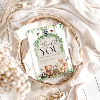 Waldtiere Grünpflanzen Mushroom Kinderdusche