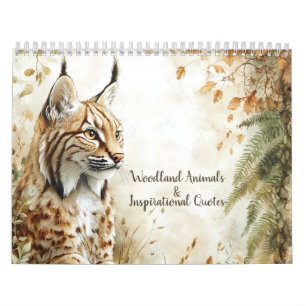 Waldtiere & Inspirierende Zitate 2027 Kalender