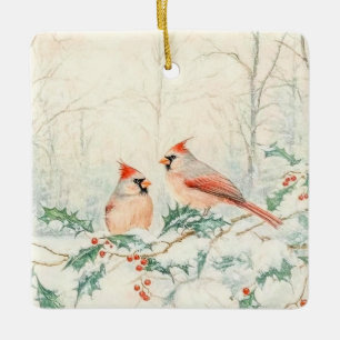 Waldtiere Keramikornament