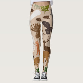 Waldtiere Leggings