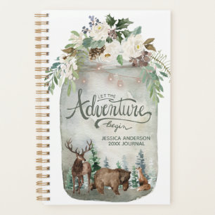 Waldtiere Mason Jar Country Floral Planer