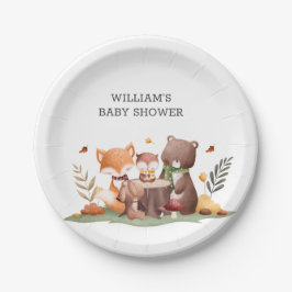 Waldtiere Pappteller