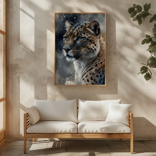Waldtiere Rustikale Wandkunst Naturposter Poster