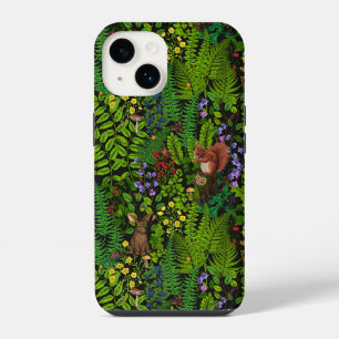 Waldtiere und -pflanzen iPhone 14 hülle