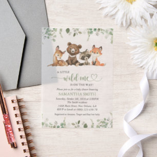 Waldtiere, Wald, Wilder, Babyparty