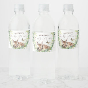 Waldtiere Waldgrün Baby Boy Dusche